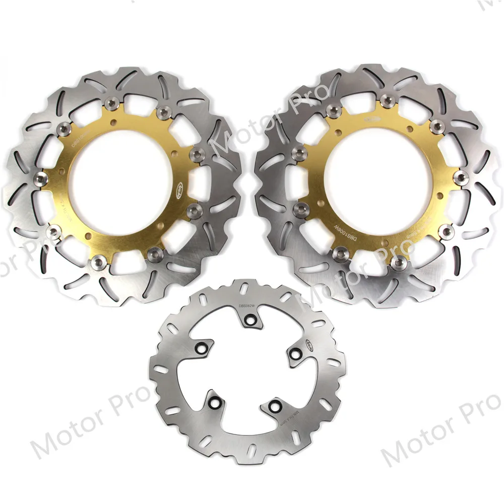 For Yamaha FZ6 FAZER 600 2004 - 2008 Front Rear Brake Disc Disk Rotor Motorcycle Replacement Accessories 2005 2006 2007 S2 MT03