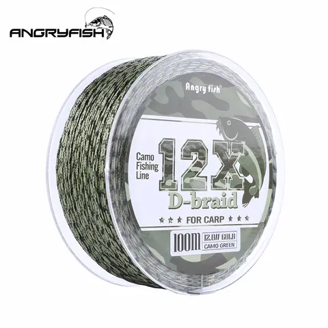 Carp Fishing Braided Line 100M Angryfish