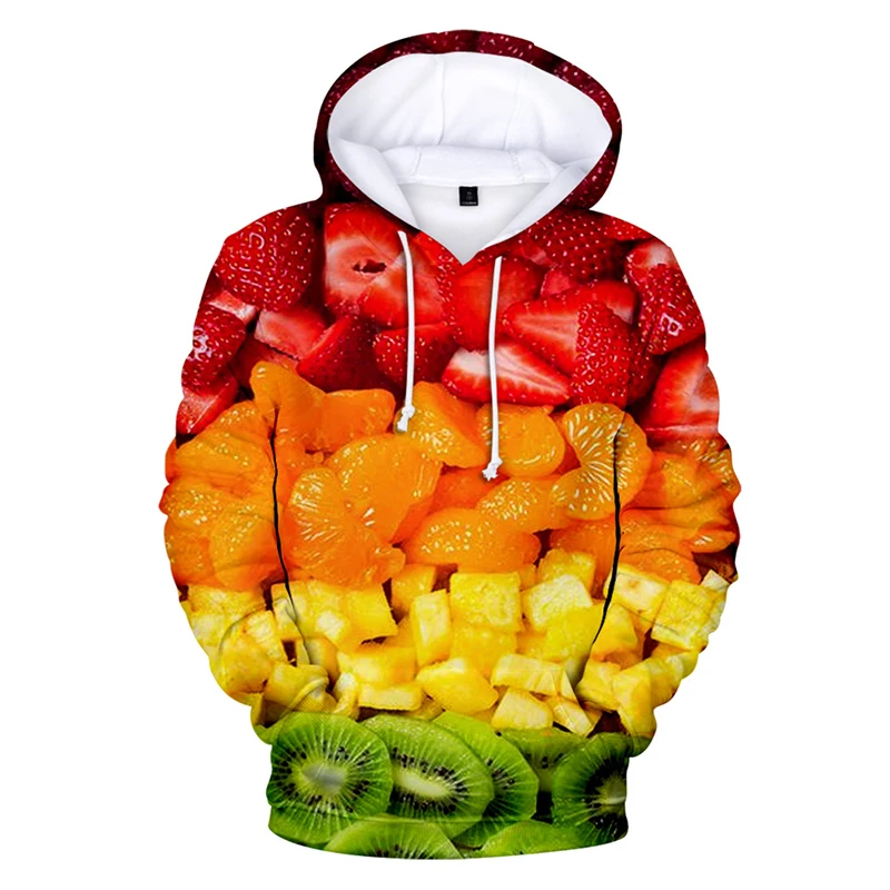 

3d Print Fruit Hoodies Pullover Fashion Kawaii Men Women Hoodie Hoody Casual Long Sleeve Harajuku 3D Hooded Sweatshirts Tops 4XL