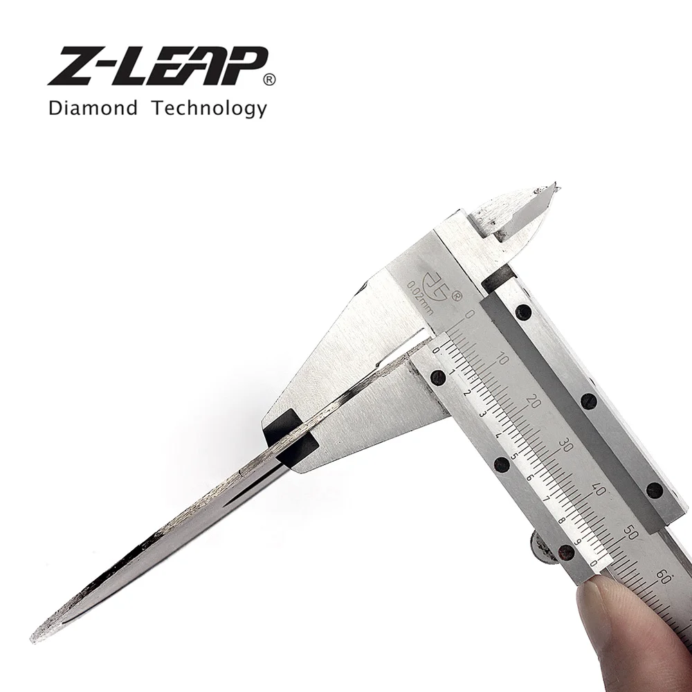 Z-LEAP 5 นิ้วกระเบื้องเซรามิคตัดหินอ่อนใบเลื่อย Professional ตัดเพชรเครื่องมือกดร้อนส่วน Fast เหลาตัด