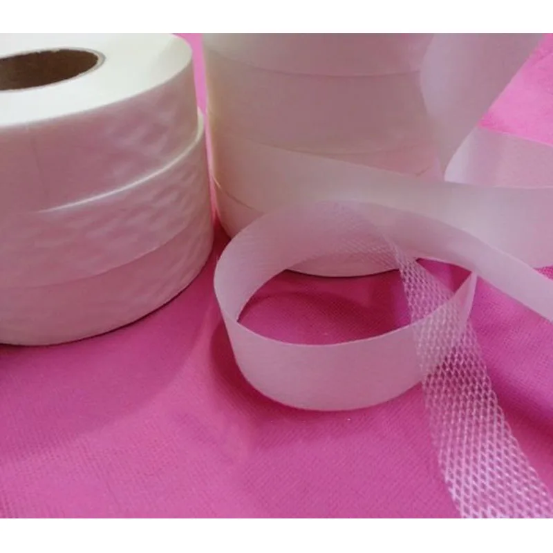 10M Double Side Iron On Tape Fabric DIY Sewing Patchwork Material Clothes Mesh Interlining Lining Adhesive Interlining Garment