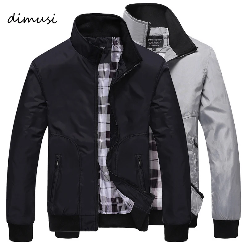 

DIMUSI Mens Pilot Bomber Jacket Male Fashion Baseball Hip Hop Streetwear Coats Men Slim Fit Windbreaker Golfwear Jacket Clothing