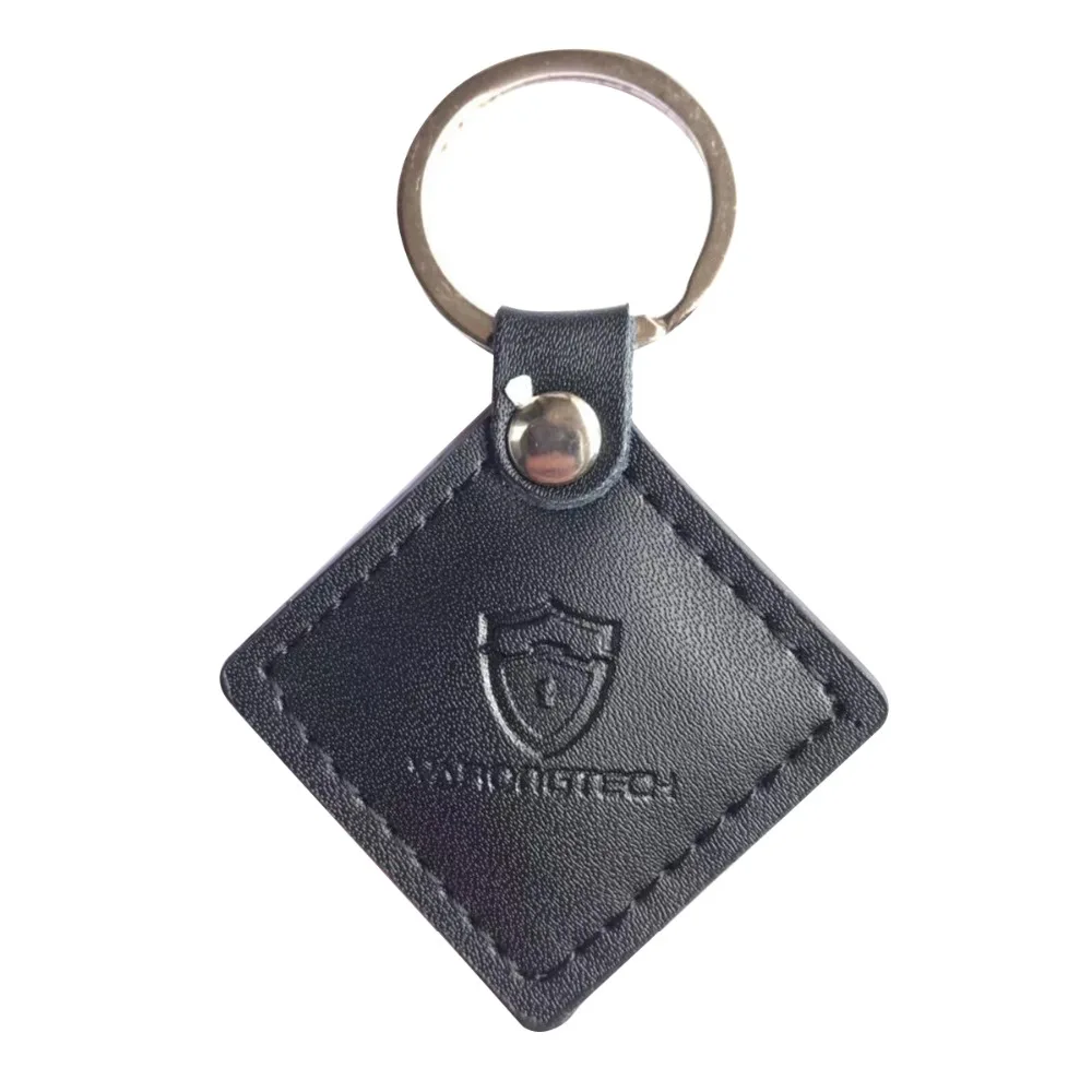 

RFID EM4100 Leather keychain tag 125KHZ Low frequency -1pc