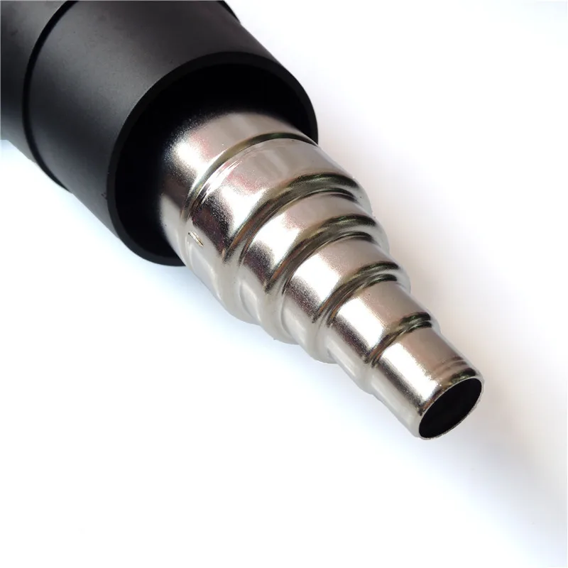NEWACALOX 4 unids/lote boquillas de pistola de calor Kit eléctrico accesorios DIY herramientas de pistola de aire caliente Industrial envoltura retráctil