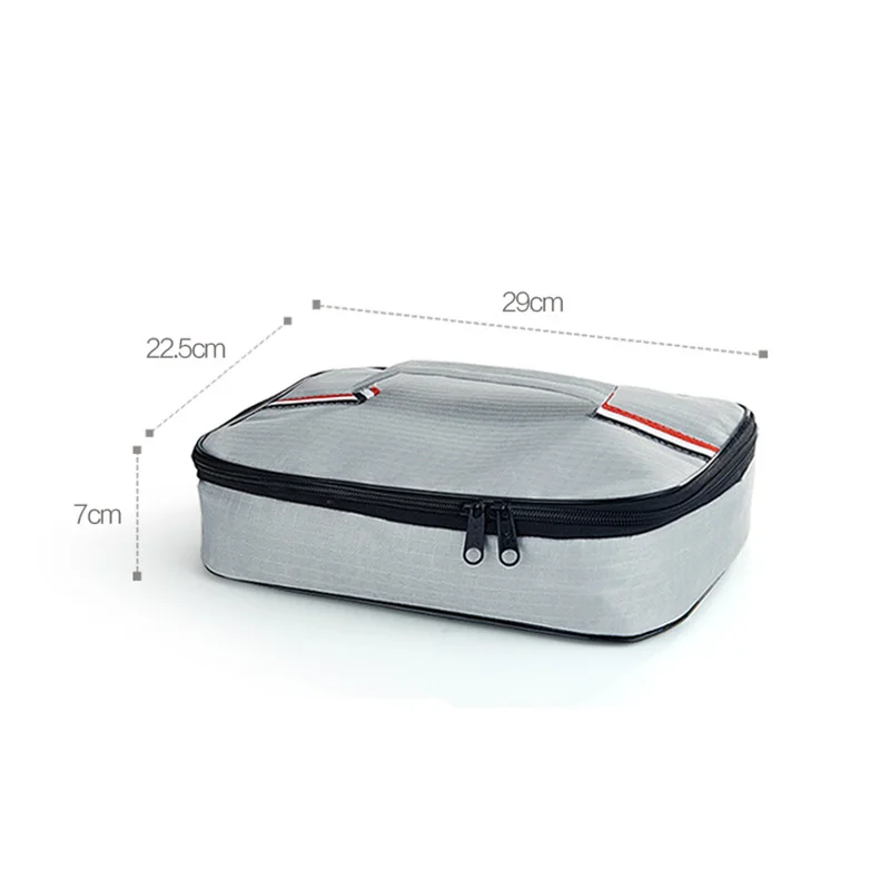 Brilljoy Portable lunch box ice cooler thermal bag hand bag kids lunch bag aluminum foil insulated thermal insulin cooler bag