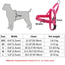 Reflective Dog Harness and Leash for All Sizes #5