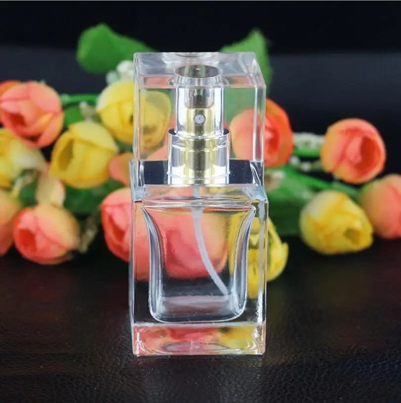 100pcs/lot Empty 30ml Perfume Spay Bottle With Sarin Cap 30cc perfume Bottle Refillable Fragrance Container