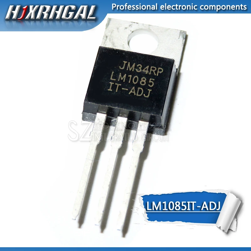 10pcs LM1085IT-ADJ LM1085 TO-220 new and original HJXRHGAL