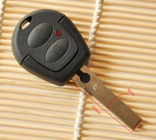 

HU66 Blade Blank Case For VW GOL Remote Key Head Shell