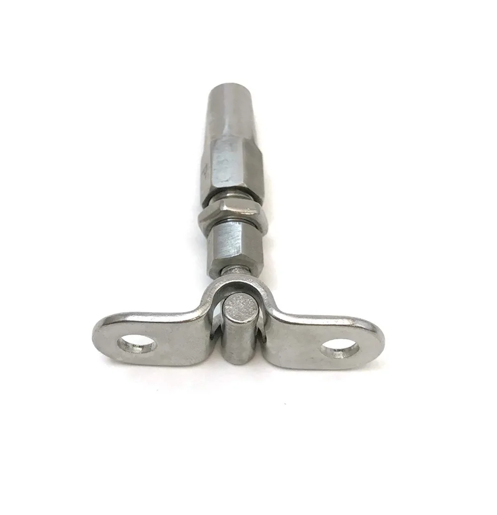 Stainless Wall Toggle Turnbuckle Stainless Steel Marine Grade T316 for 1/8