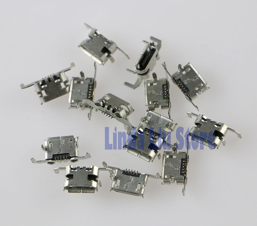 5 قطعة/الوحدة مايكرو شحن ميناء شاحن مقبس توصيل لوحدة تحكم Xbox One XBOXONE Gamepad