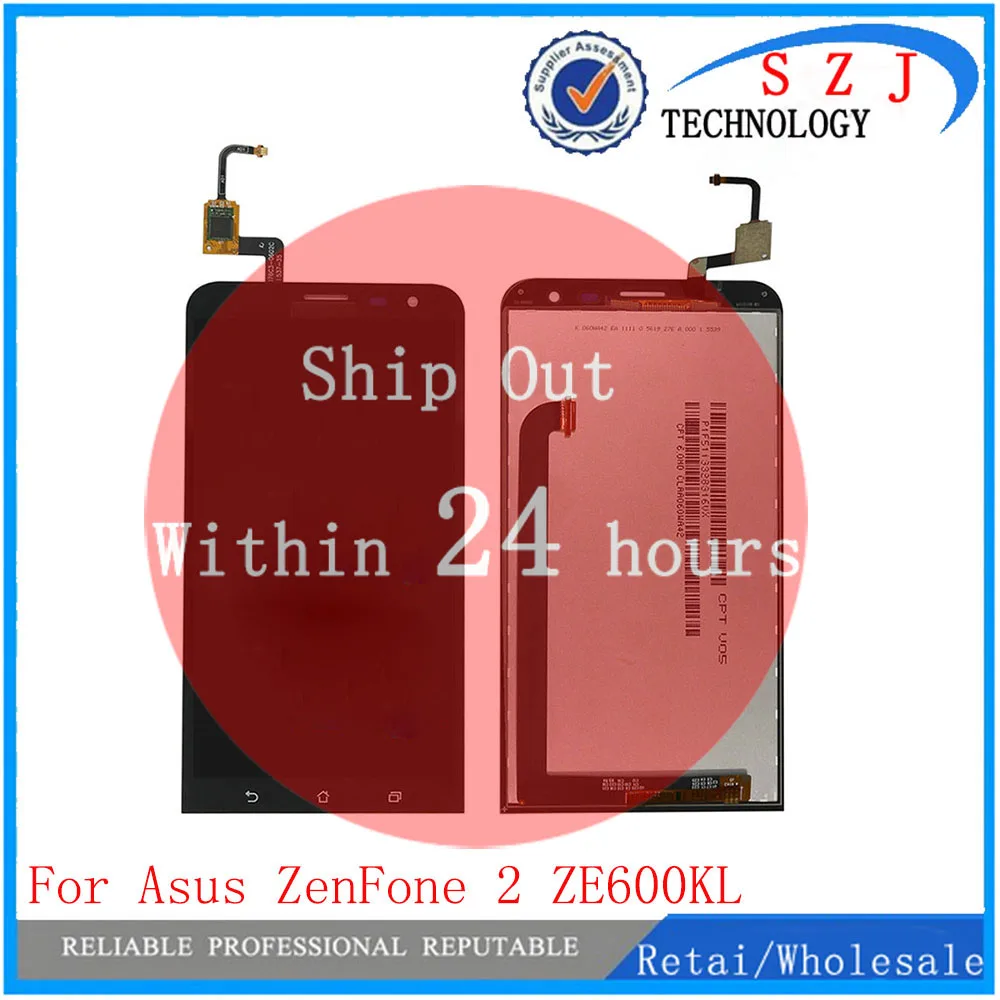 

New 6 '' 1920x1080 IPS LCD For ZenFone 2 Laser ZE600KL LCD Display Matrix + Touch Screen Digitizer Replacement Parts