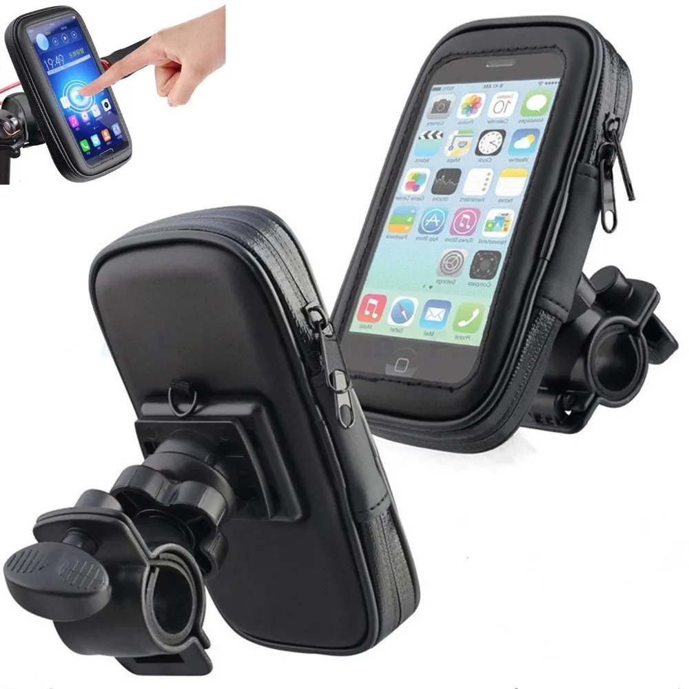 Untoom Bicycle Motorcycle Phone Holder Waterproof Bike Phone Case Bag for iPhone 15 14 Pro Max Plus Samsung Scooter Phone Case
