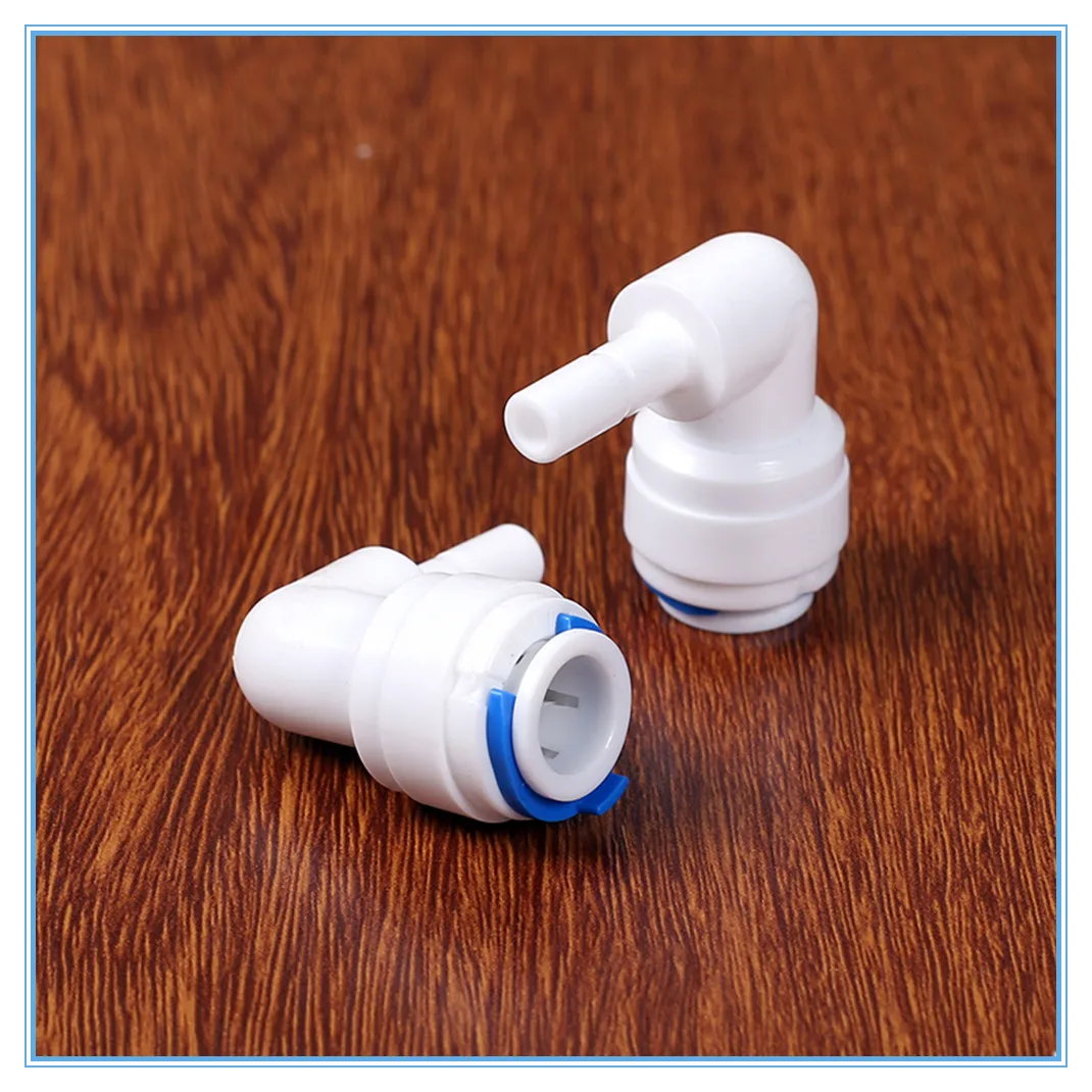 5pc RO Water Plastic Pipe Fitting Elbow 3/8