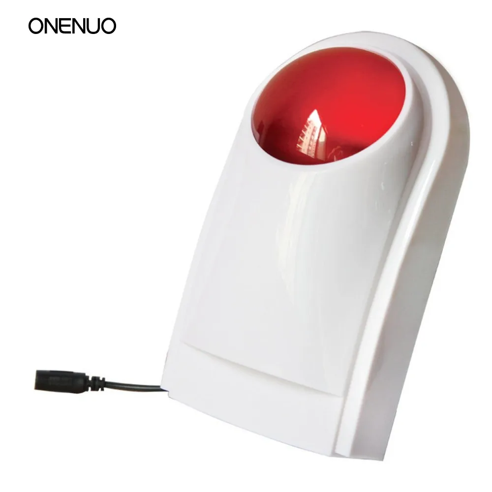 110 dB outdoor portable siren alarm ,wireless remote siren with PIR sensor Free Shipping