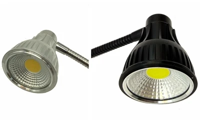 Luz de trabalho de led de 10w com braço flexível