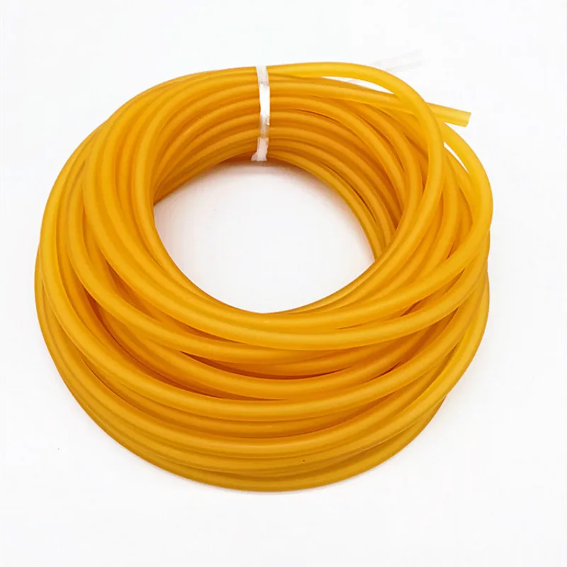 5m- 50m Solid Elastic Rubber Fishing Line Diameter 2mm Rubber Rope Tied Reinforcement Group Solid Fishing Gear