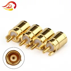 QYFANG Fastener Beryllium Copper DIY Earphone Pin Plug Audio Jack For SE535 SE425 SE315 SE846 SE215 Headphone LN005481 Adapter