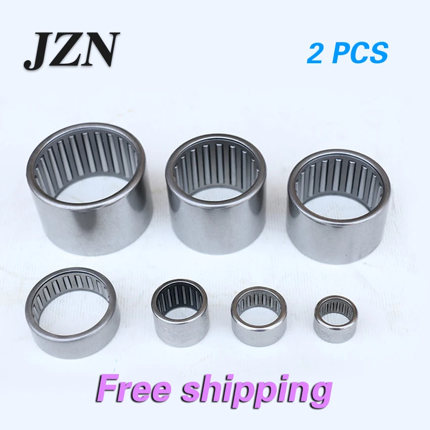 

2PCS HK1015 10*14*15mm Needle roller bearing