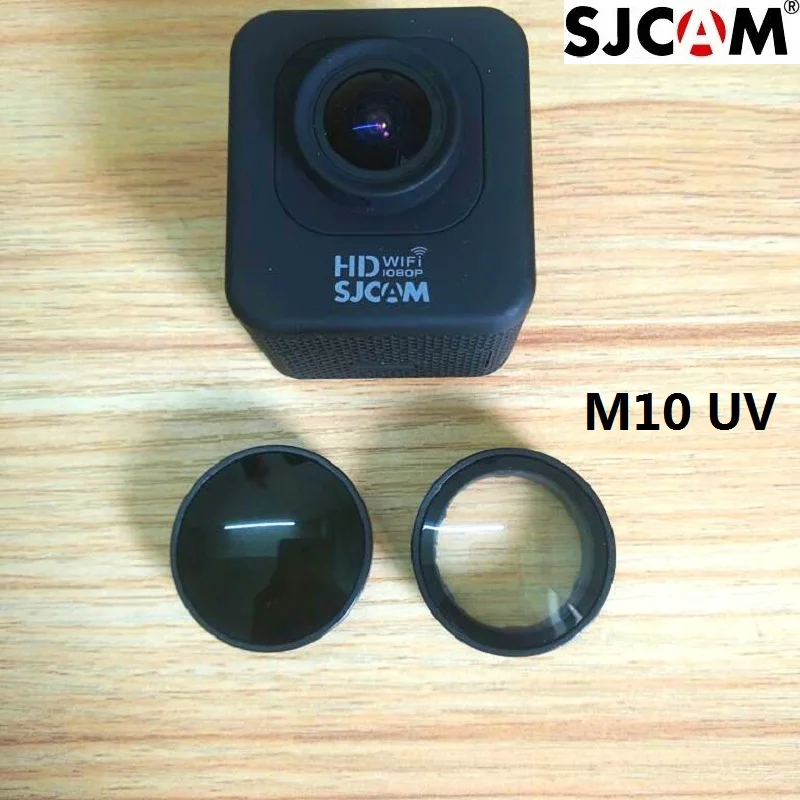 Clownfish na akcesoria SJCAM oryginalny obiektyw filtr UV na obiektyw osłona ochronna szary dla M10 Wifi Plus kamera akcji