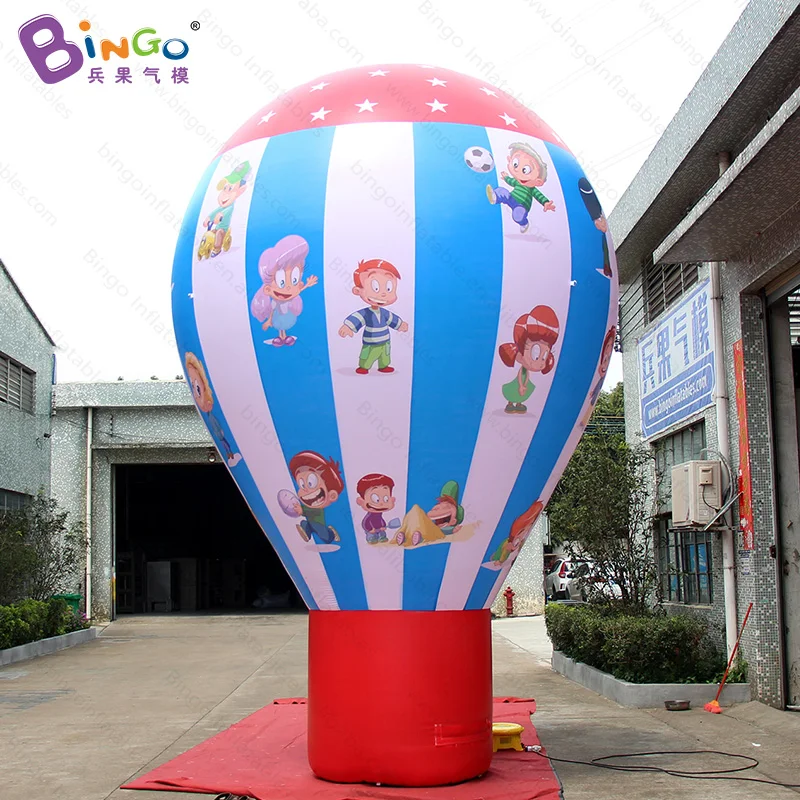 

Customized 5 Meters Tall Giant Inflatable Ground Balloon Digital Printing Airblown Balloon for Decoration Toys