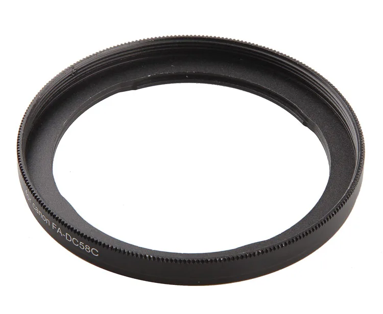 

10 Pieces Aluminum FA-DC58C Filter Adapter for Canon Powershot G1X Digital Camera Lens to 58mm UV CPL Filter Lens Hood