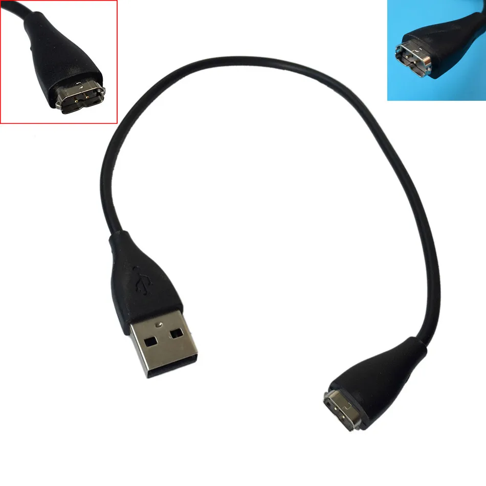 New USB Power Charging Cable Wire Cord Charger For Fitbit HR wireless Bracelet Wristband Charging charger Cable Wire Cord