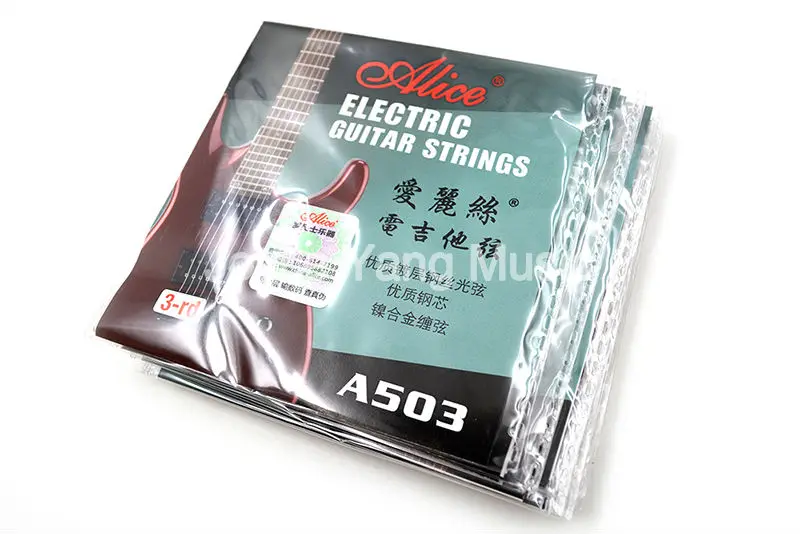 10 Pack Alice A503-L/017 Electric Guitar Strings G-3rd Single Plated Steel String Free Shipping