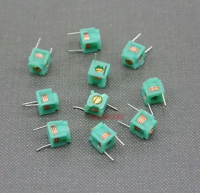 50pcs 1.5T 2.5T 3.5T 4.5T 5.5T Variable Inductors,Coil adjustable