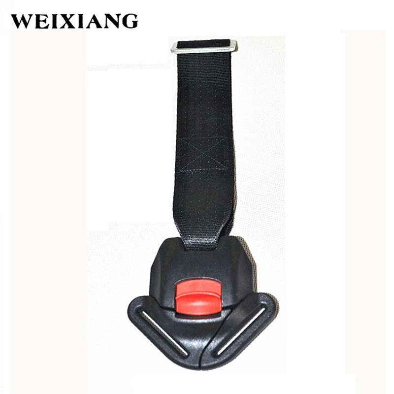 5 Point Harness Baby Car Seat Belt Buckle Safety Lock Clip With Safety Belt Assembly CE Safe Certification