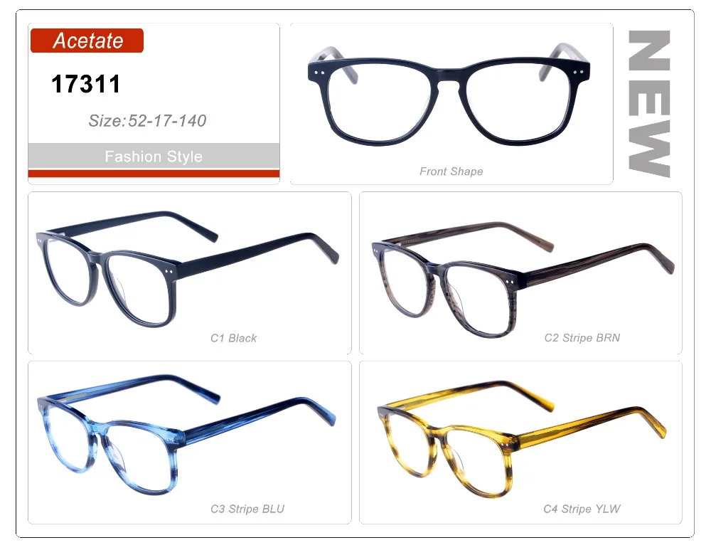 

Eye wonder Wholesale Man Havana Glasses Frames Blue Optical Eyewear