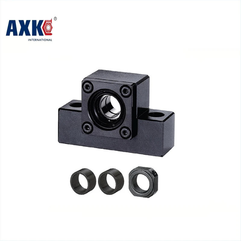 Linear Rail AXK Axk Ek/ef15 End Support Unit For Sfu2004 Sfu2005 Sfs2010 Ballscrew 1pc Ek15 Fixed Side+1pc Ef15 Floated Side