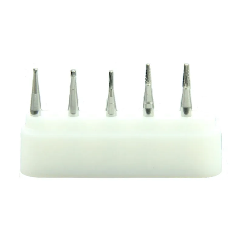 

5 pieces/box Low Speed Dental Diamond Burs Drill For Student Usage Denture Clinic Teeth Polishing