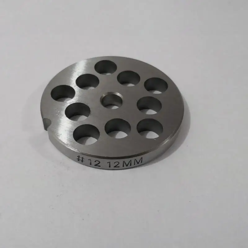 No.12 Meat Grinder Stainless Steel hole plate round shape 69mm diameter 12MM cellular board