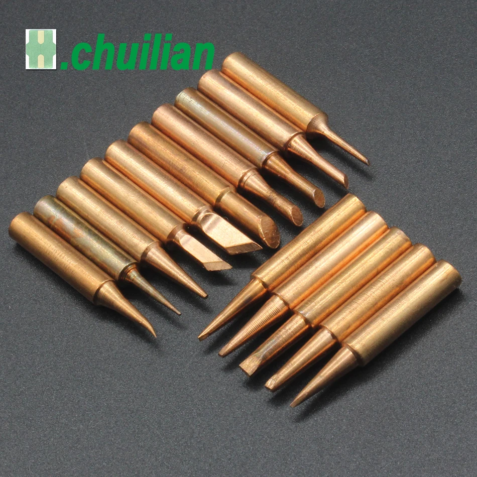 

1PCS 900M T Series Pure Copper Soldering Iron Tip Lead-free Welding Sting For Hakko 936 FX-888D 852D+ Soldering Iron Station