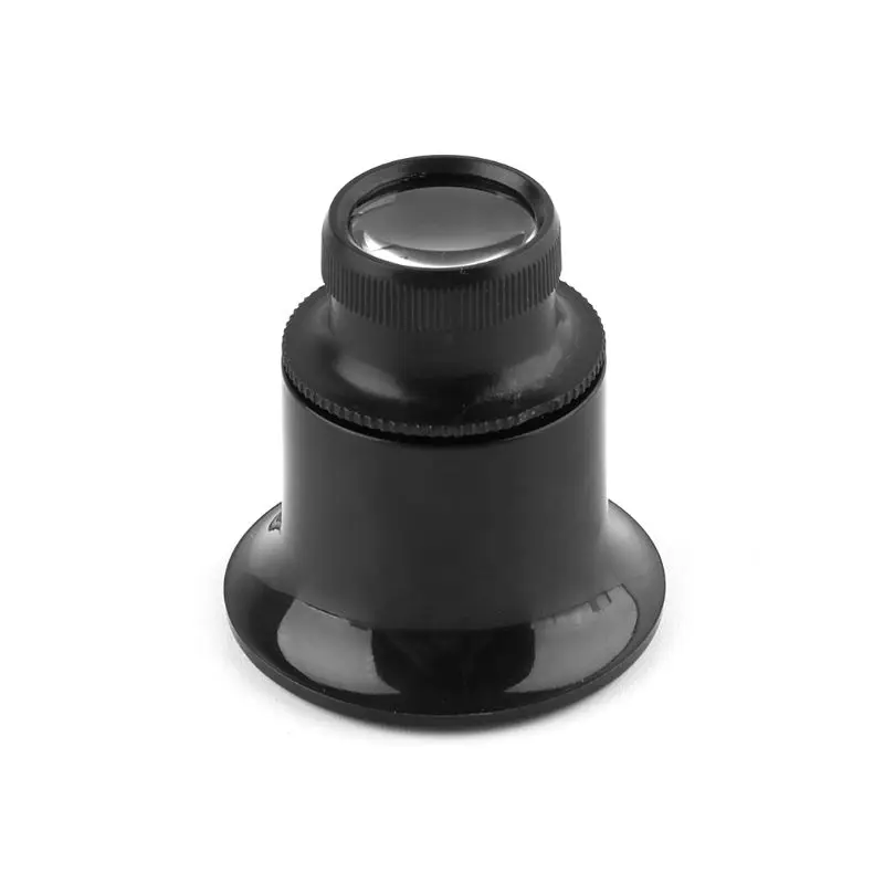 

20X Jeweler Watch Magnifier Tool Monocular Magnifying Glass Loupe Lens Black