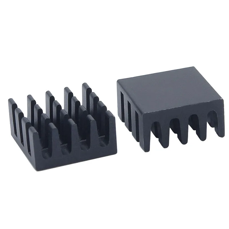 10/100pcs Aluminum Heatsink 14*14*7mm Computer Electronic Chip Cooling Routing Electronic Radiators Graphics Cooling Block