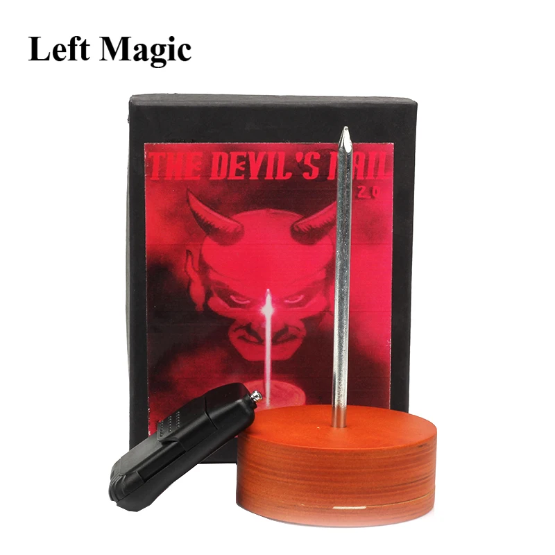 

Devils Nail 2.0 Magic Tricks Ghost Nail Laser Edition Magic Crush Paper Cup Magic Close Up Bar Accessory Gimmick Props Mentalism