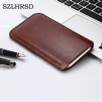 SZLHRSD New Hot selling ultra-thin super slim sleeve pouch cover, vintage microfiber stitch case for HomTom S16 Blackview S8