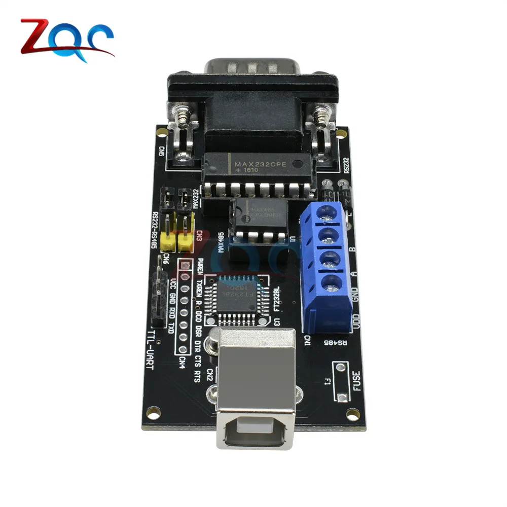 FT232BM FT232BL DB9 RS485 RS232 Padrão USB para Serial TTL UART FTDI Conversor Adaptador Controlador Módulo Board Para Arduino