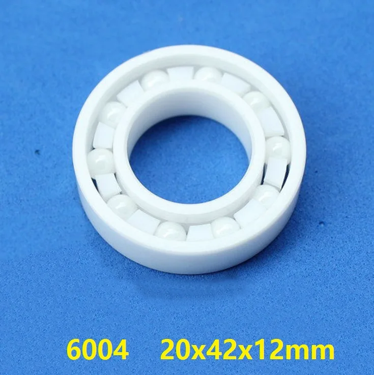 

6pcs/10pcs 6004 ZrO2 full Ceramic bearing 20x42x12mm deep groove ball bearings 20*42*12mm