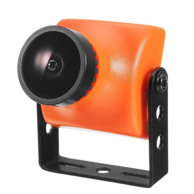 Hot New Orange 1200TVL CMOS 2.5mm/2.8mm 130/120 Degree Mini FPV Camera PAL/NTSC 5V to 12V For Micro Racer Quadcopter