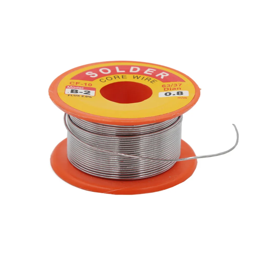 0.3/0.4/0.5/0.6/0.8/1mm  FLUX 2.0% Tin Lead Tin Wire Melt Rosin Core Solder Soldering Wire Roll