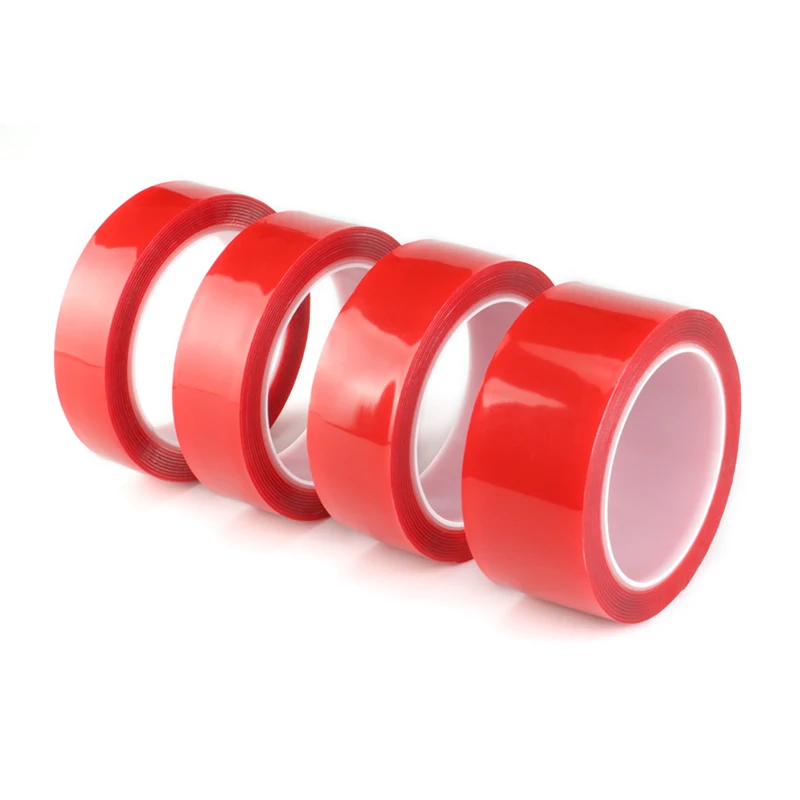 3 đồng hồ Đôi Băng Keo 2 Mặt Gia Đình Treo Tường Băng Keo Cao Cấp Acrylic Trong Suốt Không Dấu Vết Xe Dán băng keo