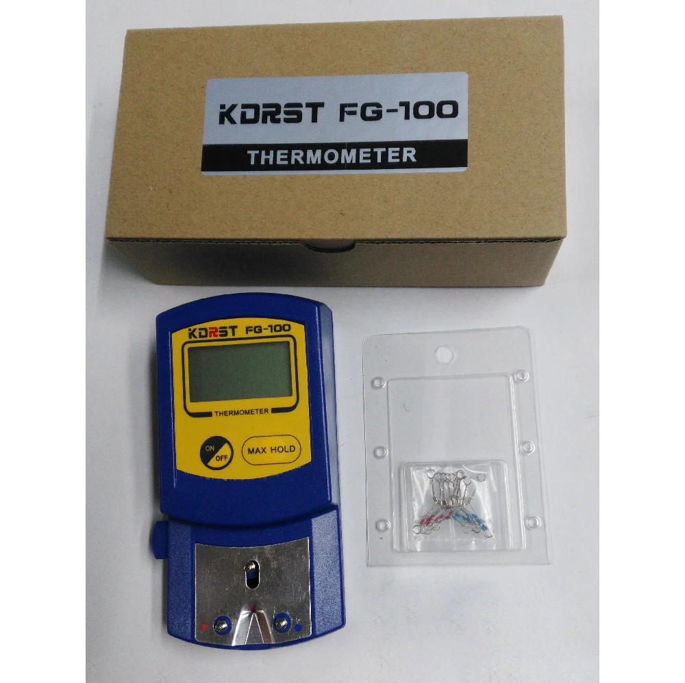 RST FG-100 Soldering Iron Thermometer / Head +10pcs Temperature Sensing Line