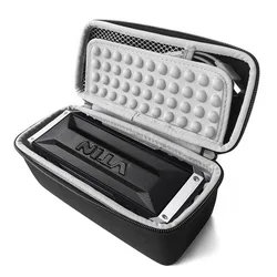 2019 New Hard EVA Carry Travel Zipper Protective Storage Case Box Bag for Vtin 20 Watt Waterproof Bluetooth Speaker