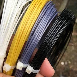 Cuerda de tenis de 4 colores, 12M, 125 ALU, 17L/1,25mm, 1 unidad, envío gratis