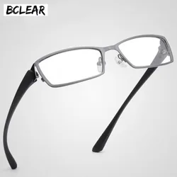 Men's Business Leisure Titanium Alloy Optical Glasses Frame Brand Design TR90 Myopia Prescription Eyeglasses oculos de grau 2018