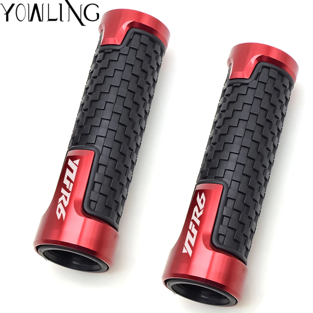 Motorcycle handlebar grip handle bar Motorbike handlebar grips for yamaha YZF R6 1999 2000 2001 2002 2003 2004 2005 2007 -2017