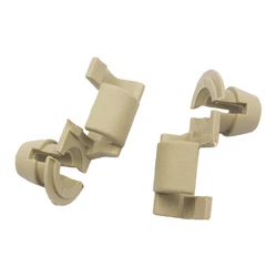 30PCS Car Decoration Door Lock Rod Fastener Gray 5mm Auto Plastic Retainer Clips